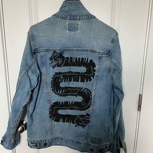 Custom Denim Jacket from Dallas brand Dowdy Studios!